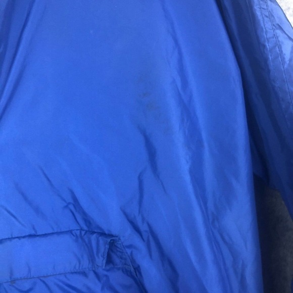 Vintage Woolrich Jacket Mens Size Medium Vented Raincoat Anorak Lightweight Blue - Picture 4 of 11
